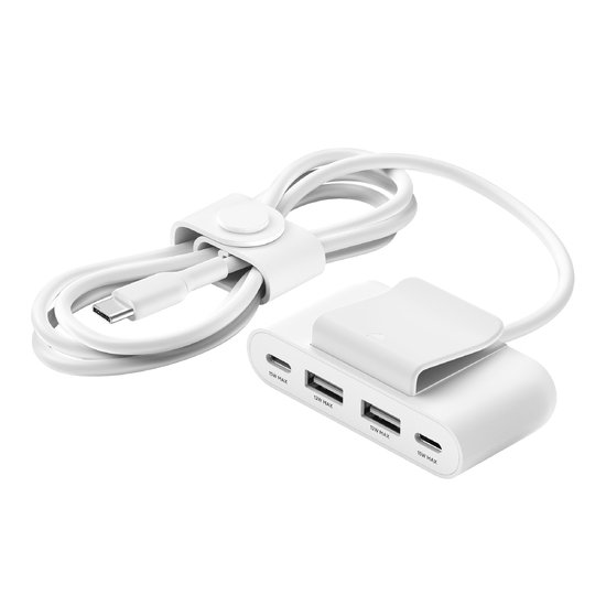 Belkin BUZ001bt2MWHB7 USB Type-C Blanc