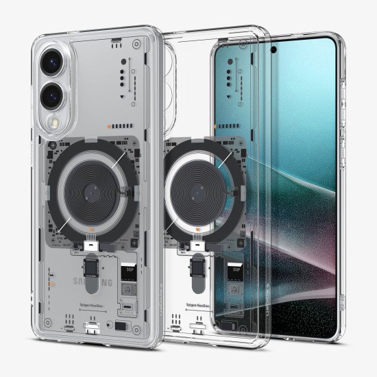 Spigen Ultra Hybrid Neo One (MagFit) coque de protection pour téléphones portables 17 cm (6.7") Housse Transparent Spigen Ultra Hybrid Neo One (MagFit) coque de protection pour téléphones portables 17 cm (6.7") Housse Transparent