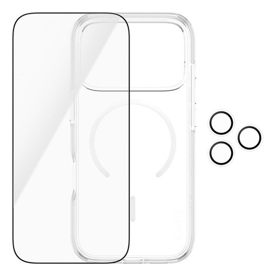 PanzerGlass CR74530 écran et protection arrière de téléphones portables Protecteur de dos/écran Apple 3 pièce(s)