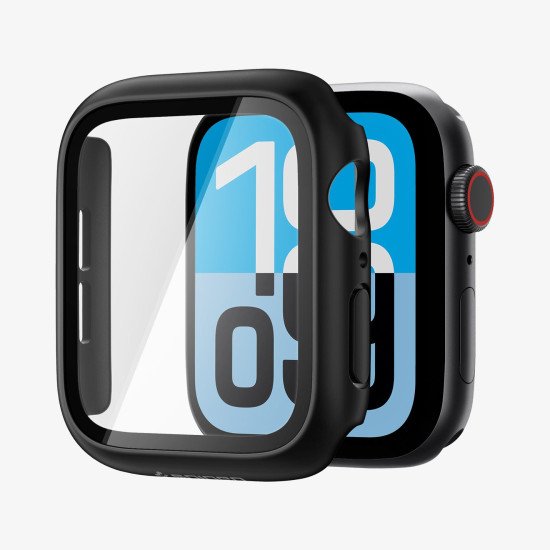 Spigen Thin Fit 360 Étui Noir Polycarbonate (PC)