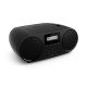 Philips TAZ6000/10 Lecteur de CD Lecteur CD portable Noir