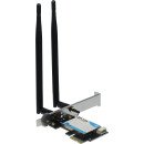 Inter-Tech EP-134 Interne WLAN / Bluetooth 1800 Mbit/s