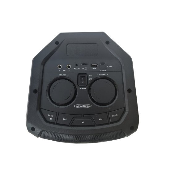 Reflexion PS09BT haut-parleur portable et de fête Enceinte portable stéréo Noir 500 W