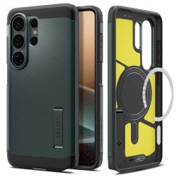 Spigen Tough Armor (Magfit) coque de protection pour téléphones portables 17,5 cm (6.9") Housse Vert foncé