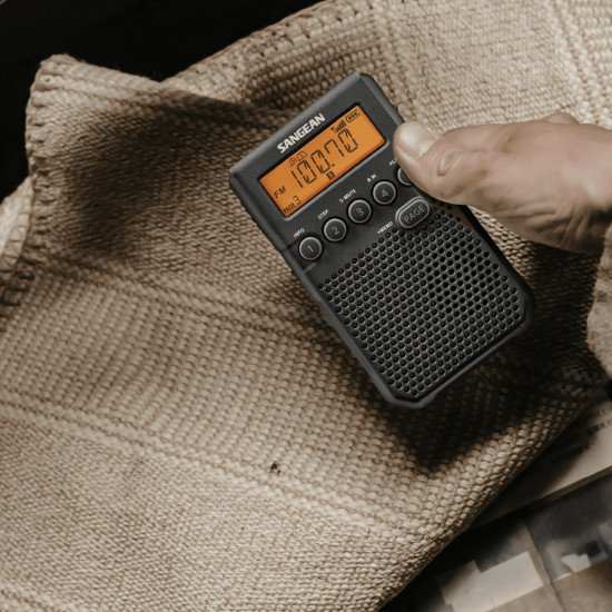 Sangean DT-800 Portable Numérique Bleu, Blanc Sangean DT-800 Portable Numérique Bleu, Blanc