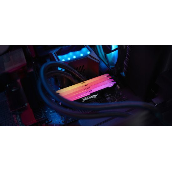 Kingston Technology FURY 8GB 3600MT/s DDR4 CL17 DIMM Beast RGB