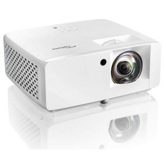 Optoma ZW350ST vidéo-projecteur Projecteur à focale courte 3600 ANSI lumens DLP WXGA (1280x800) Compatibilité 3D Blanc