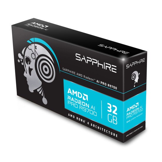 Sapphire AMD RADEON AI PRO R9700 32 Go GDDR6