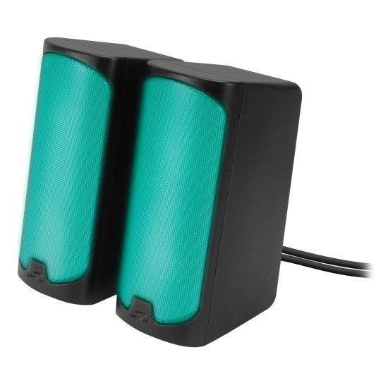 SPEEDLINK TONOS RGB Noir Avec fil &sans fil 6 W