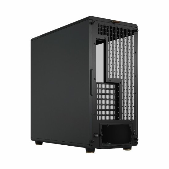 Fractal Design FD-C-NOR1X-02 unité centrale Midi Tower Noir, Charbon de bois