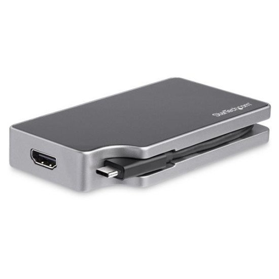 StarTech.com Adaptateur multiport AV numérique avec sorties vidéo HDMI et VGA - PD 3.0 95 W