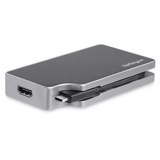 StarTech.com Adaptateur multiport AV numérique avec sorties vidéo HDMI et VGA - PD 3.0 95 W StarTech.com Adaptateur multiport AV numérique avec sorties vidéo HDMI et VGA - PD 3.0 95 W