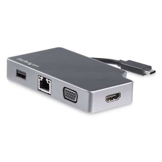 StarTech.com Adaptateur multiport AV numérique avec sorties vidéo HDMI et VGA - PD 3.0 95 W