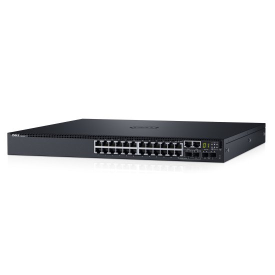 DELL PowerConnect S3124 Géré L2/L3 Gigabit Ethernet (10/100/1000) 1U Noir