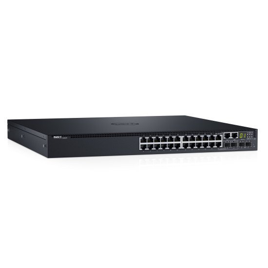 DELL PowerConnect S3124 Géré L2/L3 Gigabit Ethernet (10/100/1000) 1U Noir