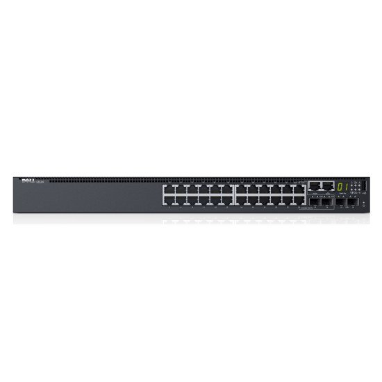 DELL PowerConnect S3124 Géré L2/L3 Gigabit Ethernet (10/100/1000) 1U Noir