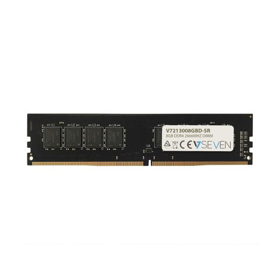 V7 8GB DDR4 PC4-21300 - 2666MHZ 1.2V DIMM Module de Mémoire pour Ordinateur - V7213008GBD-SR