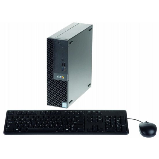 Axis S9002 Mk ll i5-8400 mini PC Intel® Core™ i5 de 8e génération 8 Go 128 Go SSD Windows 10 Enterprise Noir