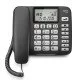 Gigaset DL580 Téléphone analogique Identification de l'appelant Noir Gigaset DL580 Téléphone analogique Identification de l'appelant Noir