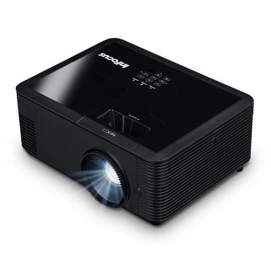 InFocus IN2138HD vidéo-projecteur Projecteur à focale standard 4500 ANSI lumens DLP 1080p (1920x1080) Compatibilité 3D Noir