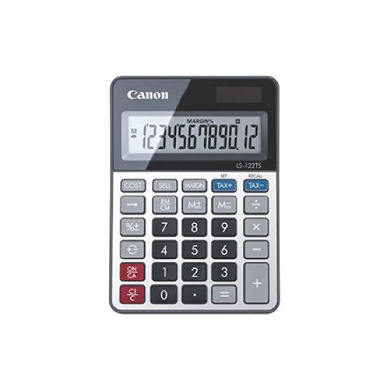 Canon LS-122TS calculatrice Bureau Calculatrice à écran Gris