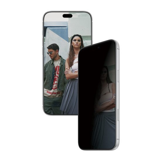 PanzerGlass SAFE. by ® Privacy Screen Protector iPhone 2026 Pro Max | Ultra-Wide Fit m. EasyAligner Protection d'écran transparent 1 pièce(s)