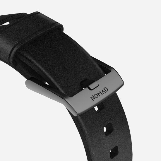 Nomad NM1A41BM00 accessoire intelligent à porter sur soi Bande Noir Cuir, Acier inoxydable Nomad NM1A41BM00 accessoire intelligent à porter sur soi Bande Noir Cuir, Acier inoxydable