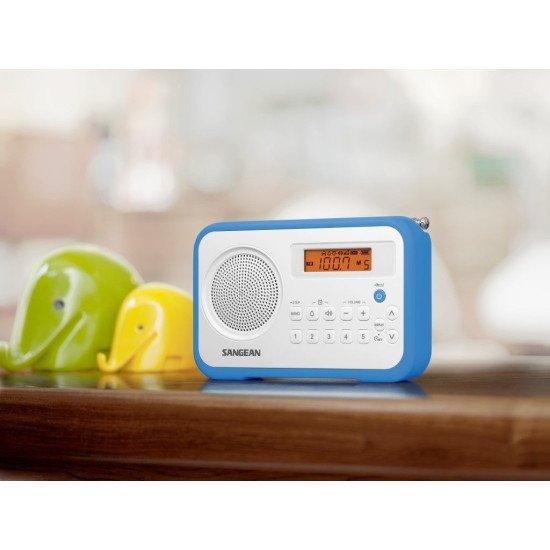 Sangean Traveller 180 Portable Bleu, Blanc Sangean Traveller 180 Portable Bleu, Blanc