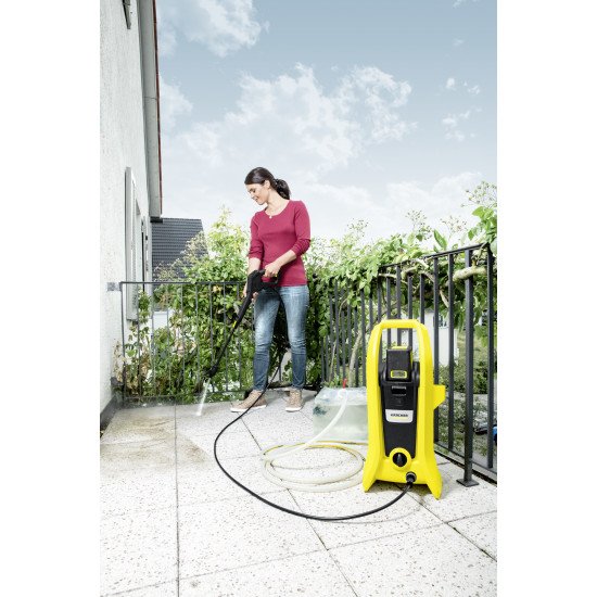 Kärcher 1.117-220 Nettoyeur haute pression Droit Batterie 340 l/h Noir, Jaune