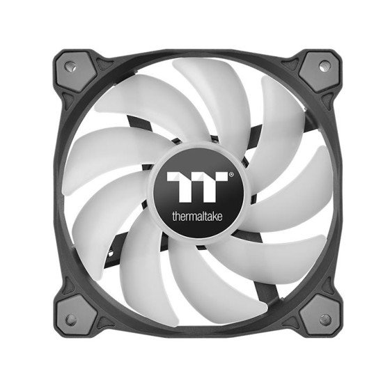 Thermaltake CL-F079-PL12SW-A système de refroidissement d'ordinateur Boitier PC Ventilateur 12 cm Noir