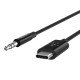 Belkin RockStar™ 3.5mm Audio Cable with USB-C™ Connector câble audio USB C 3,5mm Noir