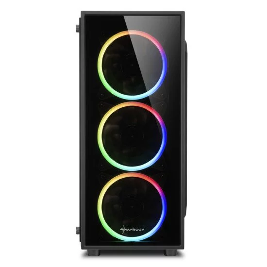 Sharkoon TG4 Midi Tower Noir Sharkoon TG4 Midi Tower Noir
