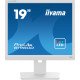 iiyama ProLite B1980D-W5 écran PC 48,3 cm (19") 1280 x 1024 pixels SXGA LCD Blanc