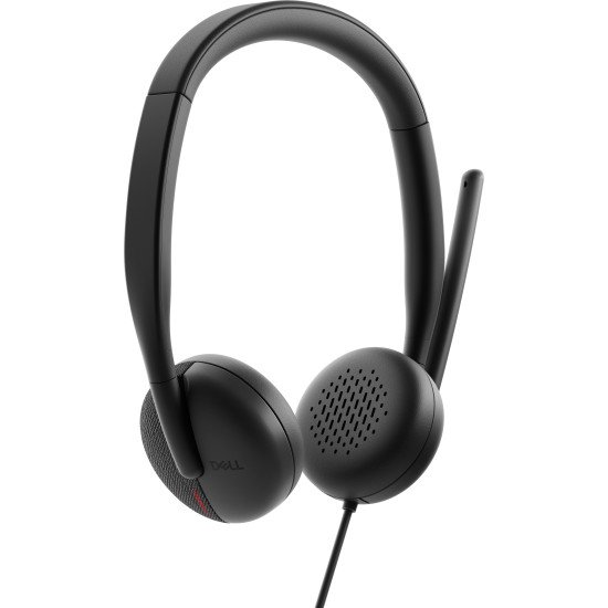 DELL WH3024 Casque Avec fil Arceau Appels/Musique USB Type-C Noir