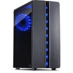 Inter-Tech 88881309 Boitier PC Noir