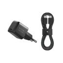 Native Union FAST30-CC-BKCOS-EU chargeur d'appareils mobiles Ordinateur portable, Smartphone, Tablette Noir Secteur Charge rapide Intérieure