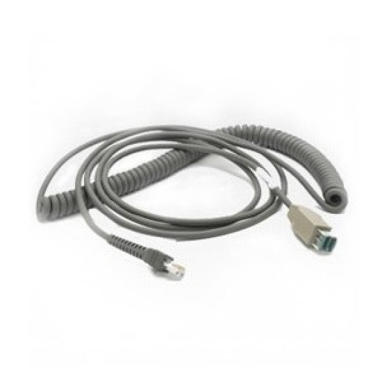 Zebra USB Cable CBA-U08-C15ZAR câble USB 4,5 m USB A Gris