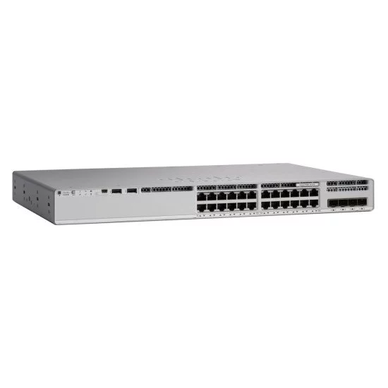 Cisco Catalyst 9200L Géré L3 10G Ethernet (100/1000/10000) Connexion Ethernet POE Gris Cisco Catalyst 9200L Géré L3 10G Ethernet (100/1000/10000) Connexion Ethernet POE Gris