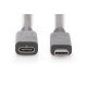 ASSMANN Electronic AK-300210-007-S câble USB 0,7 m 3.2 Gen 2 (3.1 Gen 2) USB C Noir