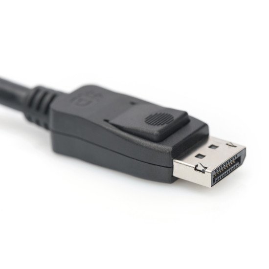 ASSMANN Electronic AK-340106-010-S câble DisplayPort 1 m Noir