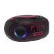 Denver TCL-212BT PINK Lecteur de CD Lecteur CD portable Noir, Rose