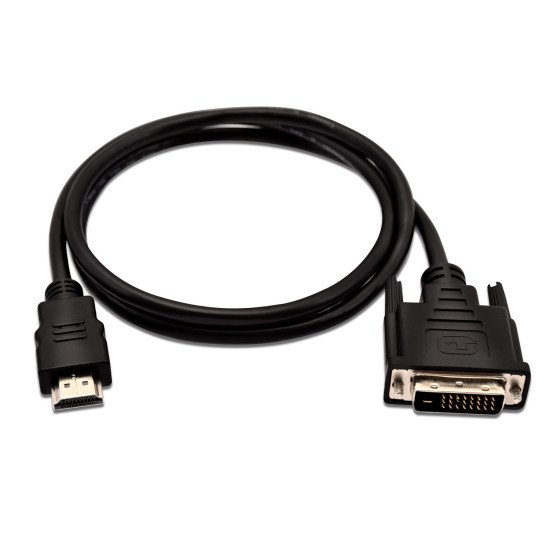 V7 HDMI (m) vers DVI-D Dual Link (m), 1 mètre, 3,3 pieds ' Noir