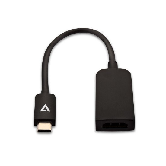 V7 Adaptateur USB-C (m) vers HDMI® (f), noir, fin