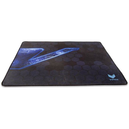 Rapoo RP V1000 BL Tapis de souris de jeu Noir, Bleu