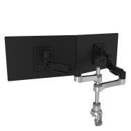 R-Go Tools R-Go Caparo 4 D2, Circular Bras Double Ecran, fixation bureau, Ressort à Gaz, 3-9 kg, Noir-Argent, Faible Empreinte Carbone R-Go Tools R-Go Caparo 4 D2, Circular Bras Double Ecran, fixation bureau, Ressort à Gaz, 3-9 kg, Noir-Argent, Faible Empreinte Carbone