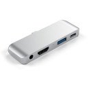 Satechi ST-TCMPHS hub & concentrateur USB 3.2 Gen 1 (3.1 Gen 1) Type-C 5000 Mbit/s Argent