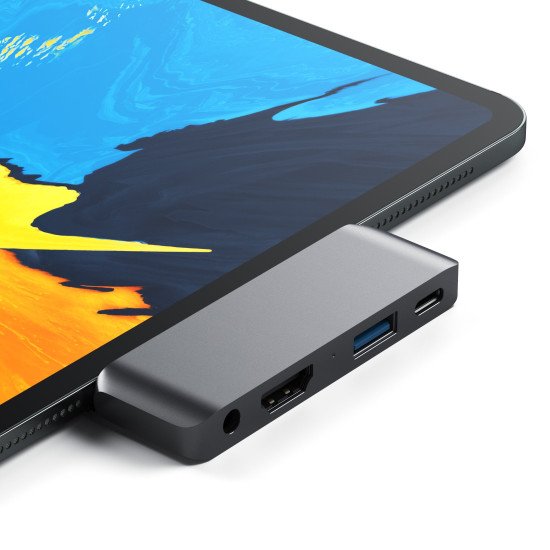 Satechi ST-TCMPHM hub & concentrateur USB 3.2 Gen 1 (3.1 Gen 1) Type-C 5000 Mbit/s Gris Satechi ST-TCMPHM hub & concentrateur USB 3.2 Gen 1 (3.1 Gen 1) Type-C 5000 Mbit/s Gris