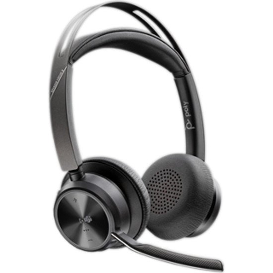 HP Poly Voyager Focus 2-M USB-C-C Headset USB-C/A Adapter Poly+ 3years