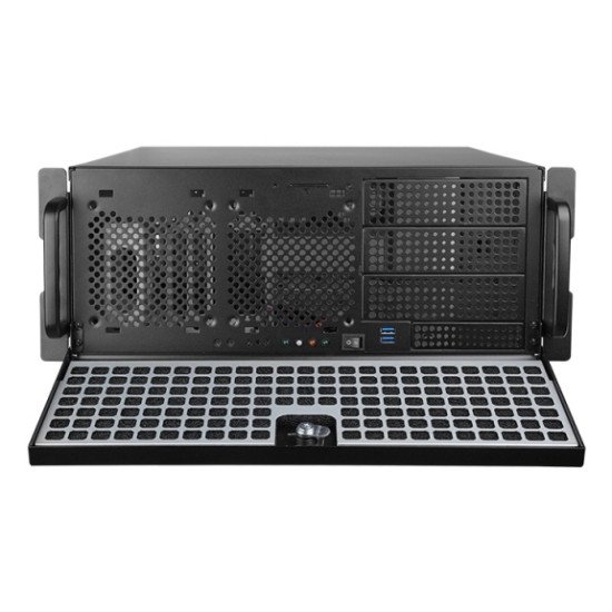 Chieftec UNC-409S-B-OP unité centrale Support Noir