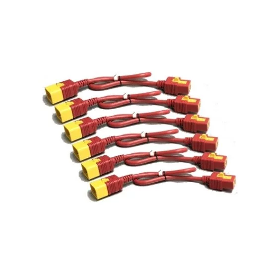 APC AP8712SX340 câble électrique Rouge 0,6 m Coupleur C19 Coupleur C20 APC AP8712SX340 câble électrique Rouge 0,6 m Coupleur C19 Coupleur C20